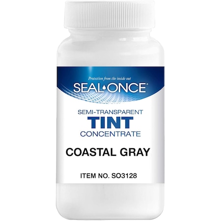 Seal-Once Coastal Gray Color Tint, 1 Bottle Tint per Gallon of Sealer SO3128